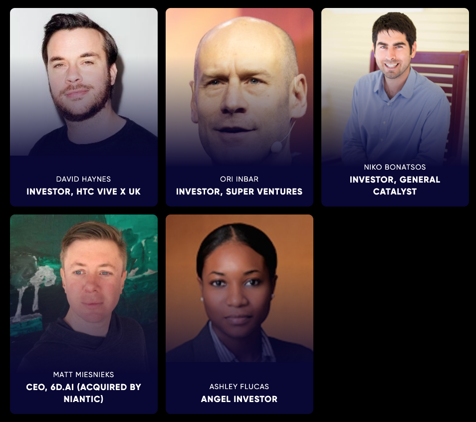 David Haynes, Ori Inbar, Niko Bonatsos, Matt Miesnieks, Ashley Flucas