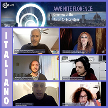 AWE Nite Firenze: Panoramica sull’Ecosistema XR Italiano