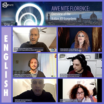AWE Nite Florence: Overview of the Italian XR Ecosystem