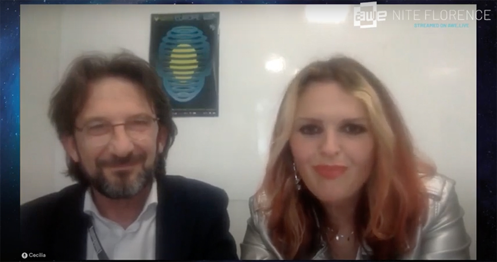 Laurent Chr&egrave;tien and Cecilia Lascialfari 