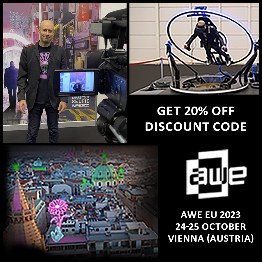 While we wait for AWE EU 2023…  a look at the past with AWE EU 2022! Get 20% OFF DISCOUNT CODE